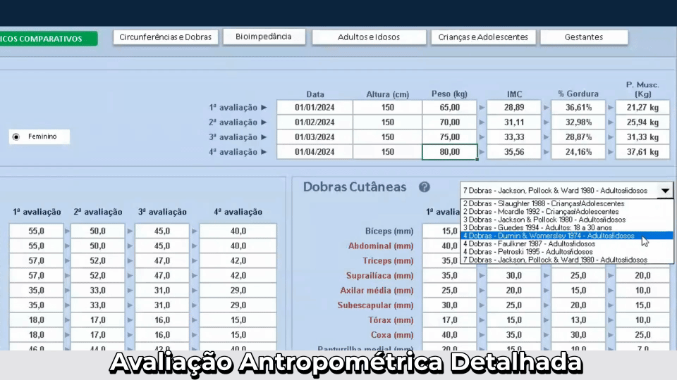 Ferramenta Premium para Elaboração de Planos Alimentares
