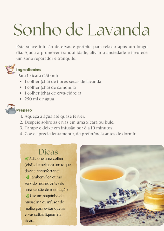 Chás Medicinais Para o Bem-Estar