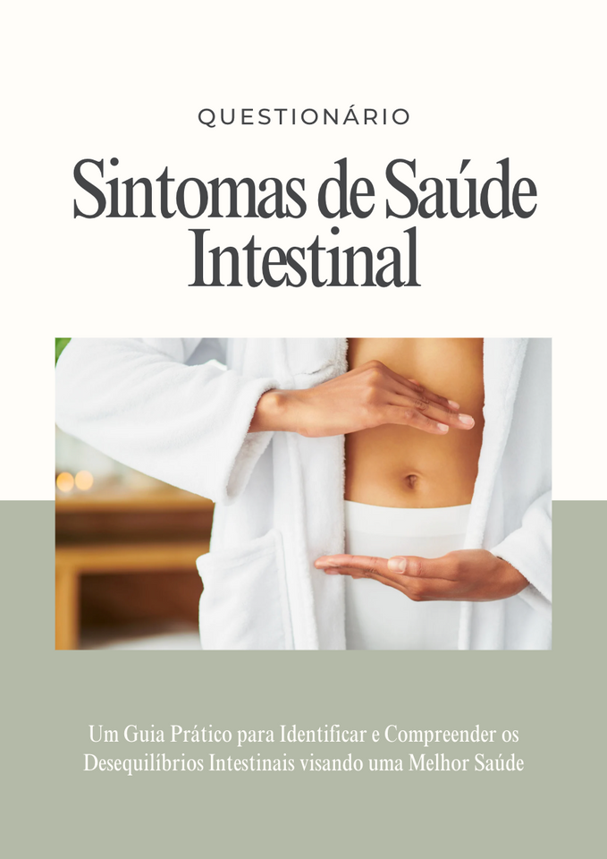 Combo Saúde Intestinal: 07 Materiais para Cuidar da Microbiota e Digestão