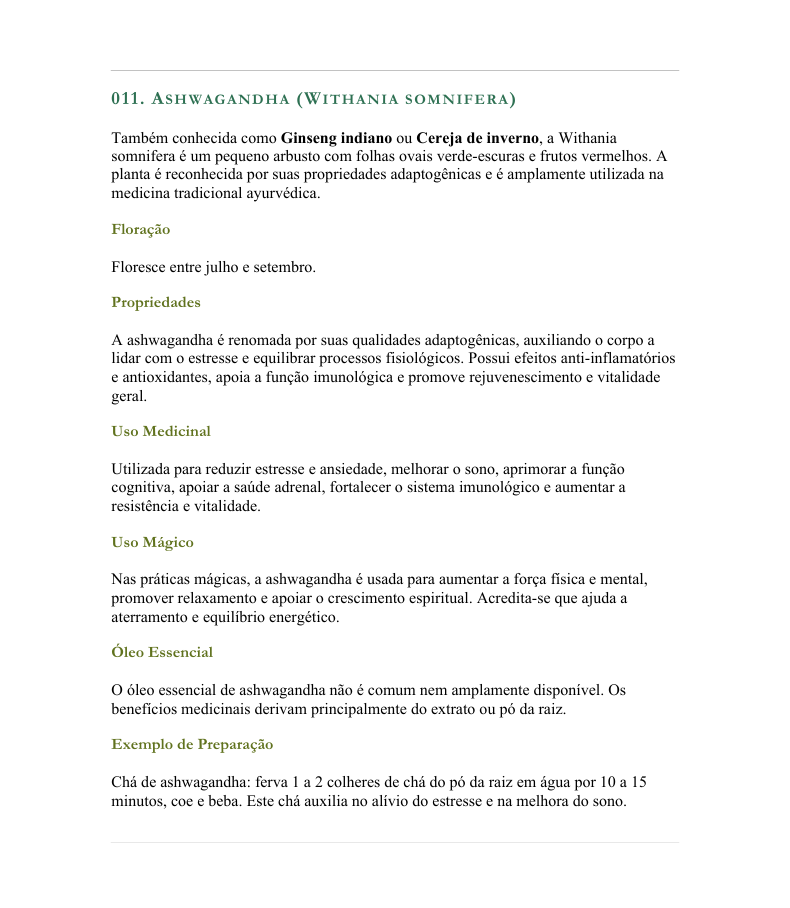 TOP 100 ERVAS: Guia Completo de Uso e Benefícios