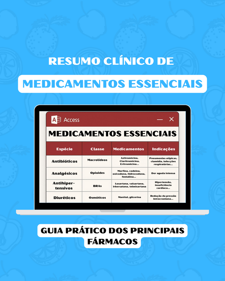 Resumo Clínico de Medicamentos Essenciais