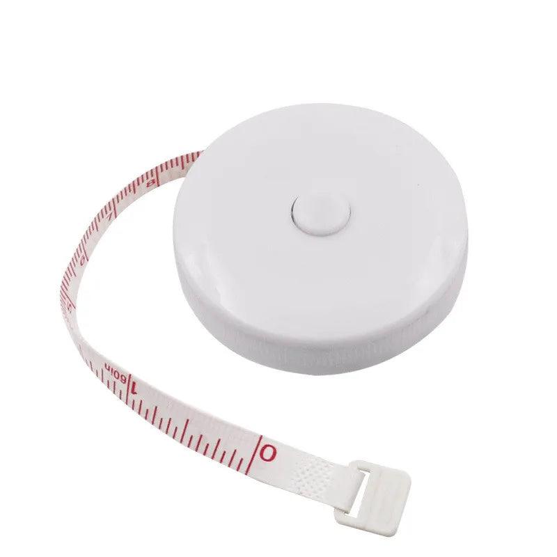 Fita Antropométrica com retração automática - 150 cm Preta - NutriPulse