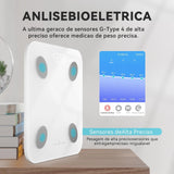 Balança Digital Inteligente com Bioimpedância - NutriPulse