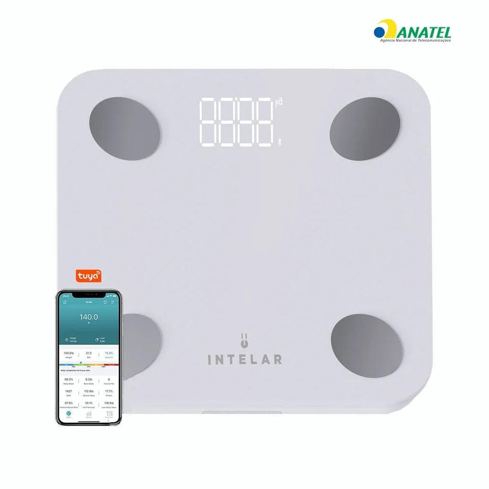 Balança Digital Inteligente com Bioimpedância - NutriPulse