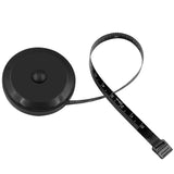 Fita Antropométrica com retração automática - 150 cm Preta - NutriPulse
