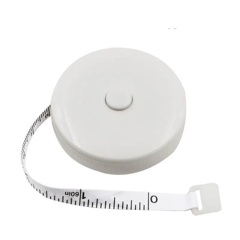 Fita Antropométrica com retração automática - 150 cm Preta - NutriPulse