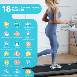 Balança Digital Inteligente com Bioimpedância - NutriPulse