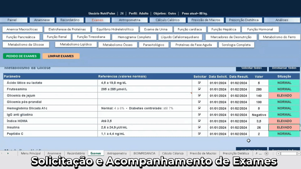 Ferramenta Premium para Elaboração de Planos Alimentares