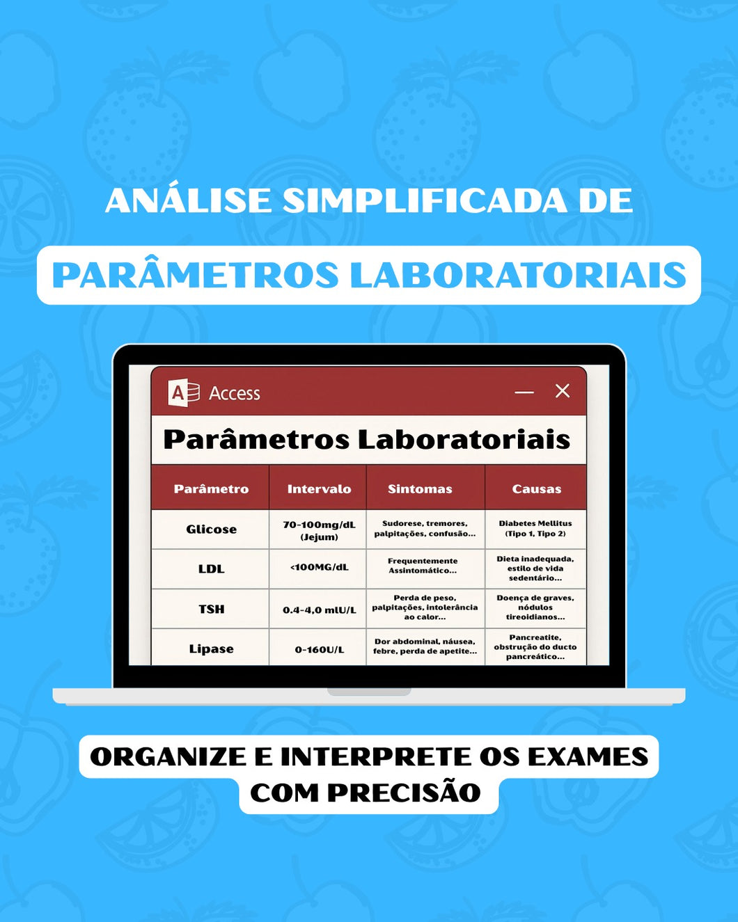 Análise Simplificada de Parâmetros Laboratoriais